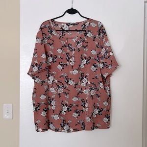 Shein Floral Top